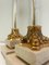 Korinthische Tischlampen aus Alabaster & Bronze von Kuatre, Spanien, 1970er, 2er Set 7