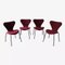 Series 7 Chairs by Arne Jacobsen for Fritz Hansen, 1990, Set of 4 1