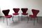Serie 7 Stühle von Arne Jacobsen für Fritz Hansen, 1990, 4er Set 4