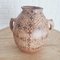 Pot Bereber Antique en Terre Cuite avec Motif Géométrique, 1980s 5