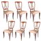 Vintage Chairs in Mahogany, 1940s, Set of 6 1