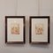 C. L. Jubier and J. B. Huet, Classicist Scenes, 1700s, Etchings, Framed, Set of 2, Image 2