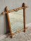 Vintage French Faux Bamboo Wall Mirror, 1930s 1