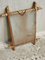 Vintage French Faux Bamboo Wall Mirror, 1930s, Image 4