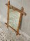 Vintage French Faux Bamboo Wall Mirror, 1930s 3