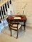 Antique Regency Mahogany Free Standing Writing Desk, 1830s 5