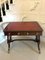 Antique Regency Mahogany Free Standing Writing Desk, 1830s 1