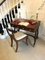 Antique Regency Mahogany Free Standing Writing Desk, 1830s 3