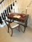 Antique Regency Mahogany Free Standing Writing Desk, 1830s 6
