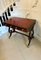 Antique Regency Mahogany Free Standing Writing Desk, 1830s 4