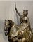 Große Reitergruppe von Königin Elisabeth, 1800er, Bronze 11
