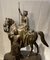Large Equestrian Group of Queen Elisabeth, 1800s, Bronze 14