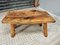 Vintage Rustic Coffee Table in Beech, 1960s 9