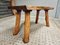 Vintage Rustic Coffee Table in Beech, 1960s 4