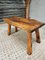 Vintage Rustic Coffee Table in Beech, 1960s 2