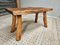 Vintage Rustic Coffee Table in Beech, 1960s 14