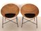 Mid-Century Rattan Lounge Chairs, 1970s, Set of 2 2