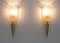 Moderne Mid-20th Century Wandlampen aus Muranoglas von Barovier & Toso, 1980er, 2er Set 5