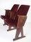 Mid-Century Cinema Bench in Beech by Ton, 1970s 6