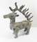 20th Century Chinese Chinoiserie Decorative Archaistic Bronze Deer Figure 1