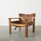 Pine and Leather Natura Armchair by Karin Möbring for Ikea, 1970s 13