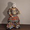 Samurai Skulptur aus handbemaltem Porzellan, Japan, 1920er 5