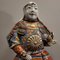 Escultura de figura de samurái de porcelana pintada a mano, Japón, años 20, Imagen 8