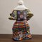Samurai Skulptur aus handbemaltem Porzellan, Japan, 1920er 6