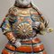 Escultura de figura de samurái de porcelana pintada a mano, Japón, años 20, Imagen 11