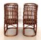 Mid-Century French Bamboo Baskets, 1970s, Set of 2 2