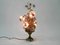 Large Table Lamp in Gilded Metal and Murano Glass Stones from Banci Firenze, Italy | 60cm | 23.6, 1950s 3