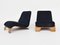 Plywood Lounge Chairs attributed to Han Piek for Lawo Ommen, the Netherlands, 1945, Set of 2 3