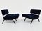 Panchetto Armchairs by Rito Valla for Ipe, Italy, 1960s, Set of 2 1