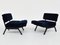 Set of Panchetto Armchairs by Rito Valla for Ipe, Italy, 1960s, Image 1