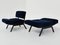Panchetto Armchairs by Rito Valla for Ipe, Italy, 1960s, Set of 2 9