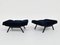 Panchetto Armchairs by Rito Valla for Ipe, Italy, 1960s, Set of 2 2