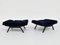 Set of Panchetto Armchairs by Rito Valla for Ipe, Italy, 1960s, Image 2