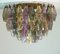 Poliedrii Murano Ceiling Light with Multicolored Glasses , 1990s 1