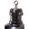 Vintage French Industrial Black Enamel Pendant Light from Gal, France 2