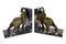 Art Deco Bookends with Elephants in Bronze by Louis-Albert Carvin, France, 1920s, Set of 2 3