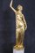 Sculptural Figures, Gilt Bronze on Alabaster Bases, Early 20th Century, Set of 2, Image 5