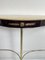 Mid-Century Wood-Brass Console and Marble Top in the style of Paolo Buffa, 1950s 7