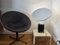 Black Flos Taccia Lamp in Glass and Aluminum by Achille and Pier Castiglioni for Flos, Italy, 1960s, Image 6