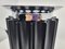 Black Flos Taccia Lamp in Glass and Aluminum by Achille and Pier Castiglioni for Flos, Italy, 1960s, Image 12