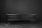 Modernes skandinavisches Mid-Century Sideboard aus dunkler Eiche mit Holzgriffen, 1960er 1