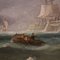 William Callow, Velero en la tormenta, del siglo XIX, óleo sobre lienzo, Imagen 4