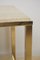 Side Tables in Travertine and 24 Carats from Belgo Chrom / Dewulf Selection, Set of 2 8