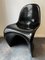 Chaise en Plastique Noir par Verner Panton pour Vitra, 1990s 1