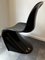 Chaise en Plastique Noir par Verner Panton pour Vitra, 1990s 5