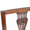 Venetian Six Asolane Biedermeier Chairs in Walnut, Lyre-Shaped Back, Hand-Carved Bottega Vincenzo Cadorin attributed, 1890s, Set of 6 7